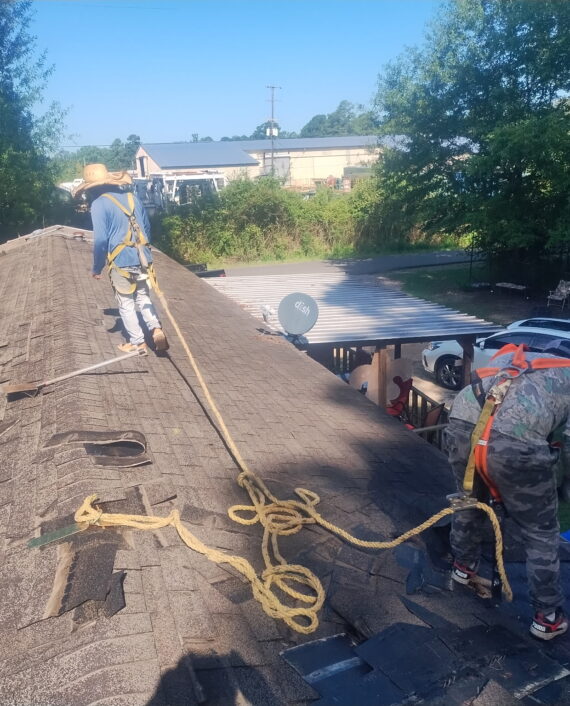 Roofing Project- Jena