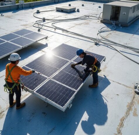 Can You Install Solar Panels on a Flat Roof