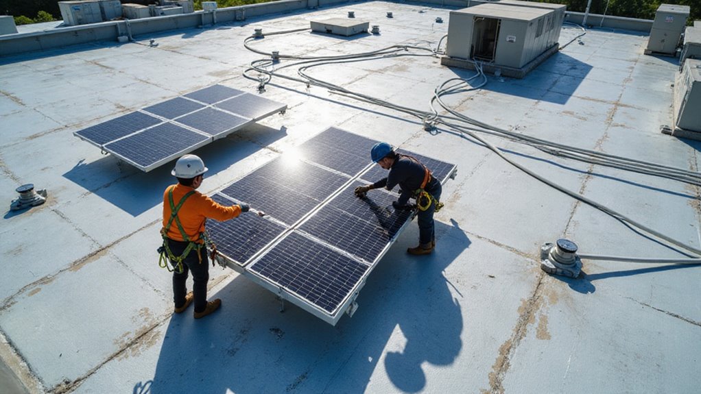 Can You Install Solar Panels on a Flat Roof