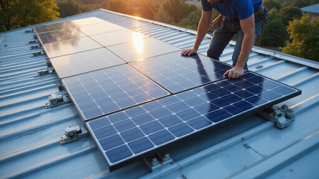 Can You Install Solar Panels on a Metal Roof