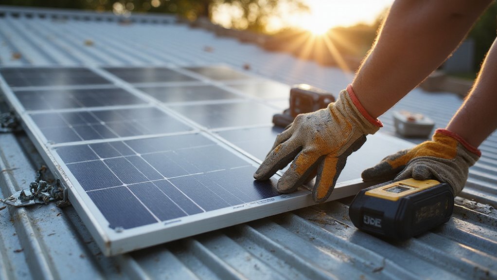 Can You Install Solar Panels on a Metal Roof