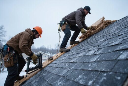 Can You Install a Roof in the Winter