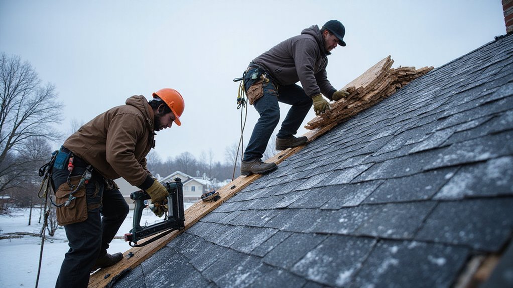 Can You Install a Roof in the Winter