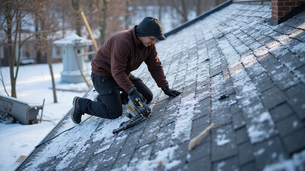 Can You Install a Roof in the Winter