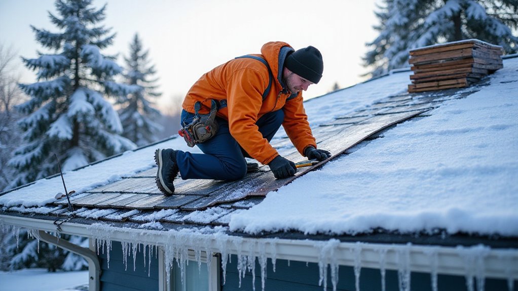 Can You Install a Roof in the Winter