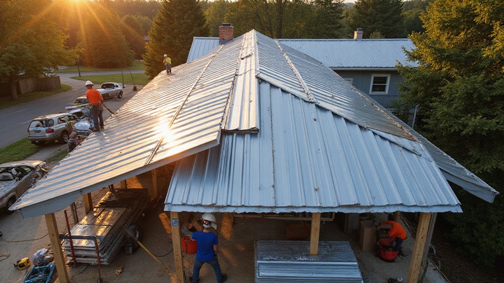 Cost to Install Metal Roof