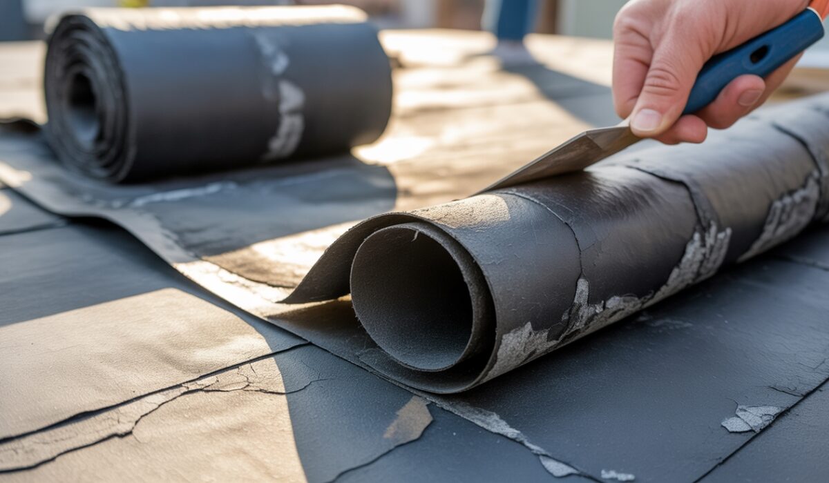 How to Repair a Rolled Roof
