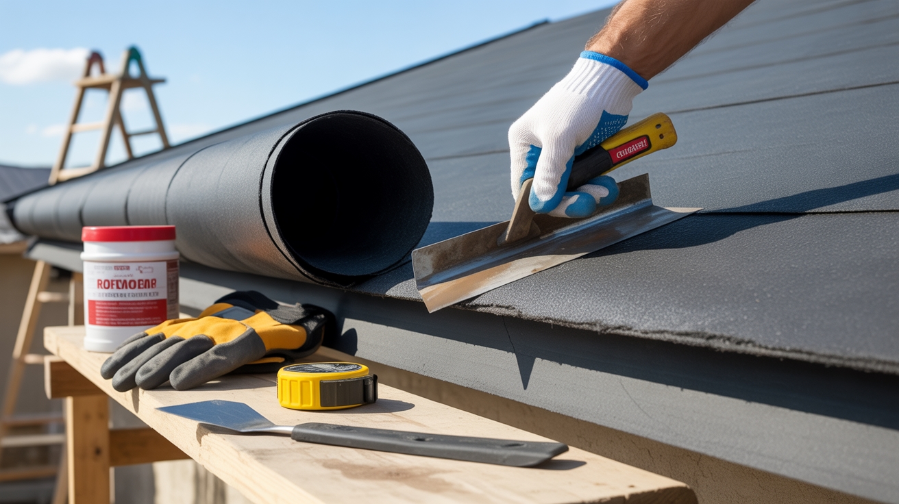 How to Repair a Rolled Roof