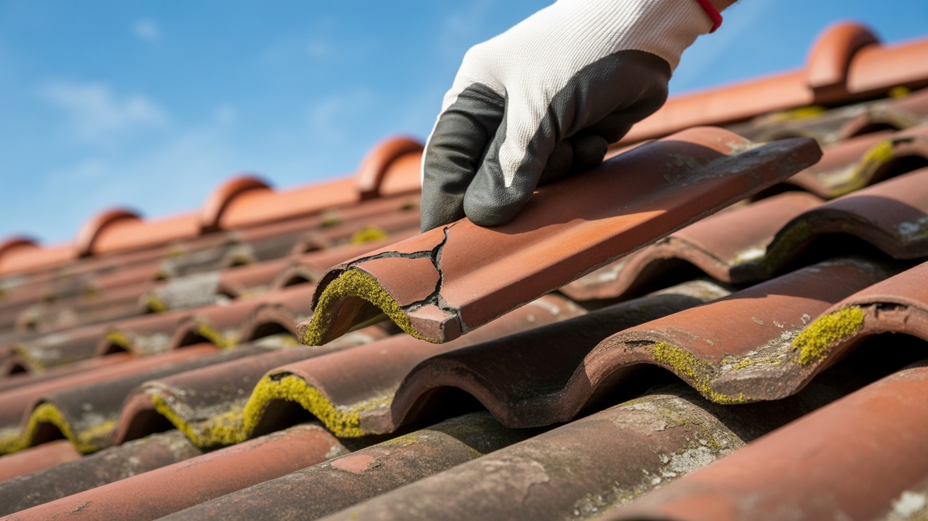 How to Repair a Tile Roof