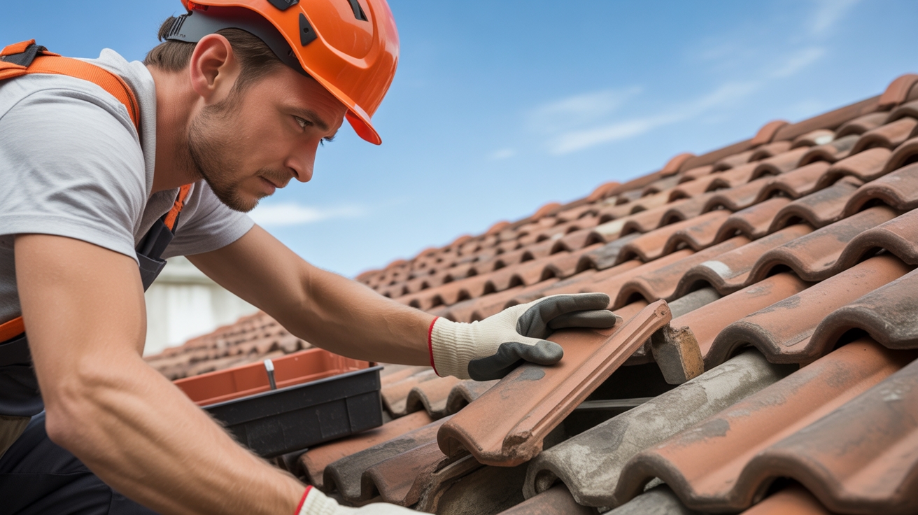 How to Repair a Tile Roof