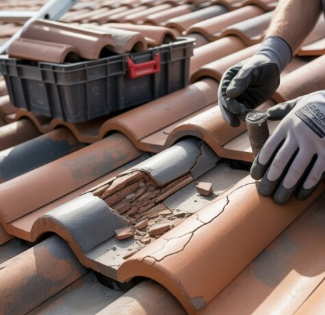 How to Repair Double Roman Roof Tiles