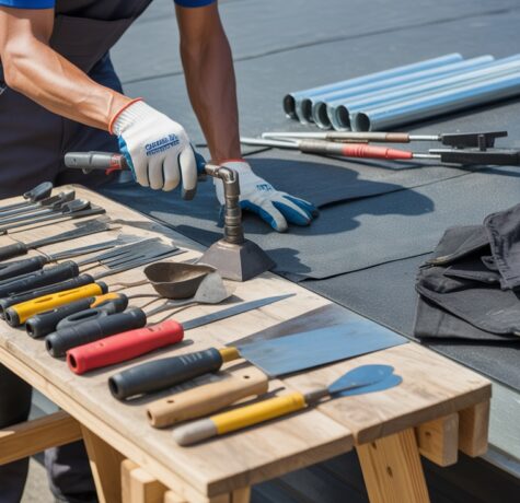 How to Repair Hot Tar Roof