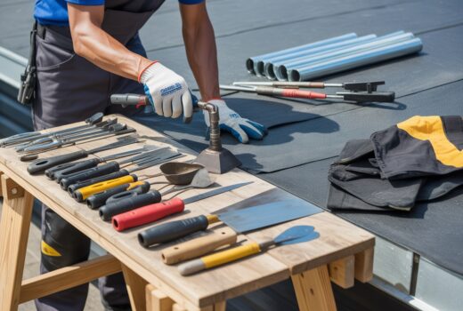 How to Repair Hot Tar Roof