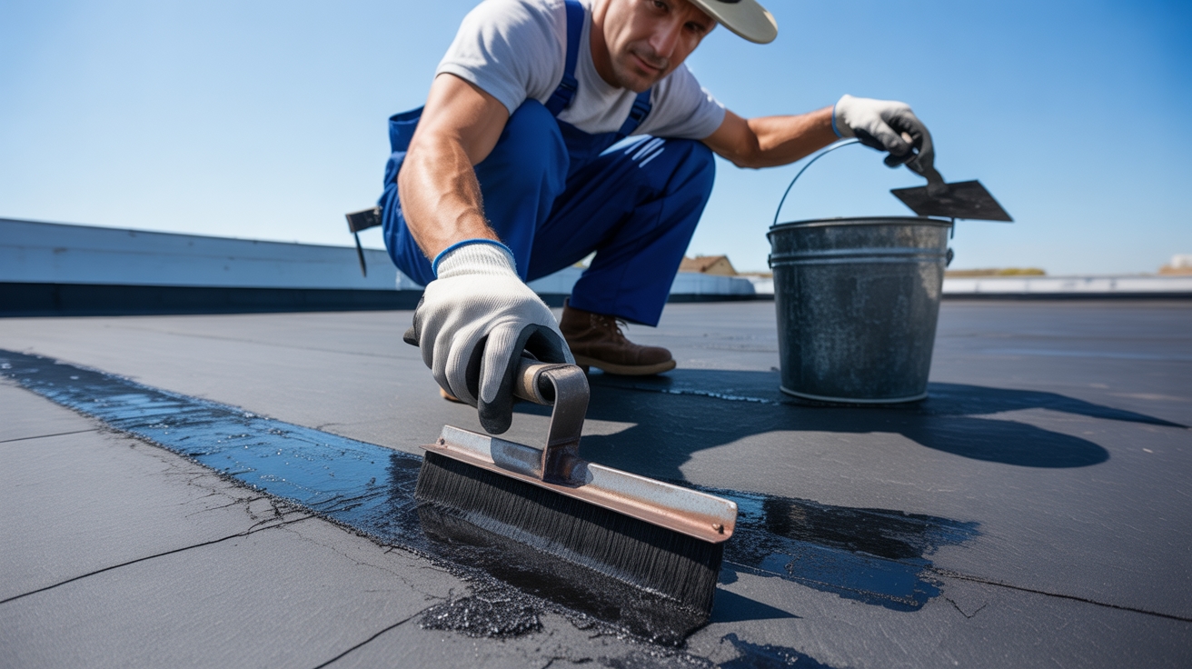 How to Repair Hot Tar Roof