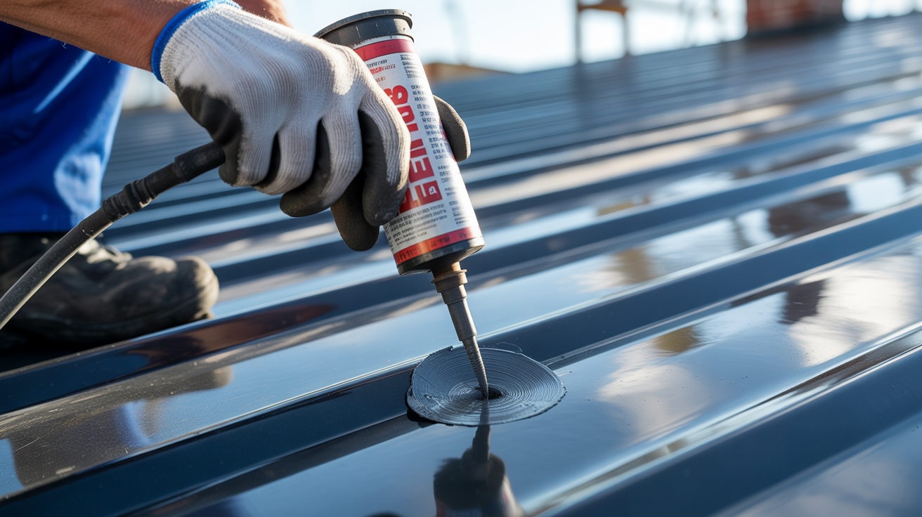 How to Repair Nail Holes in Metal Roof