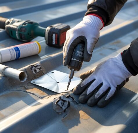 How to Repair Screw Holes in Metal Roof