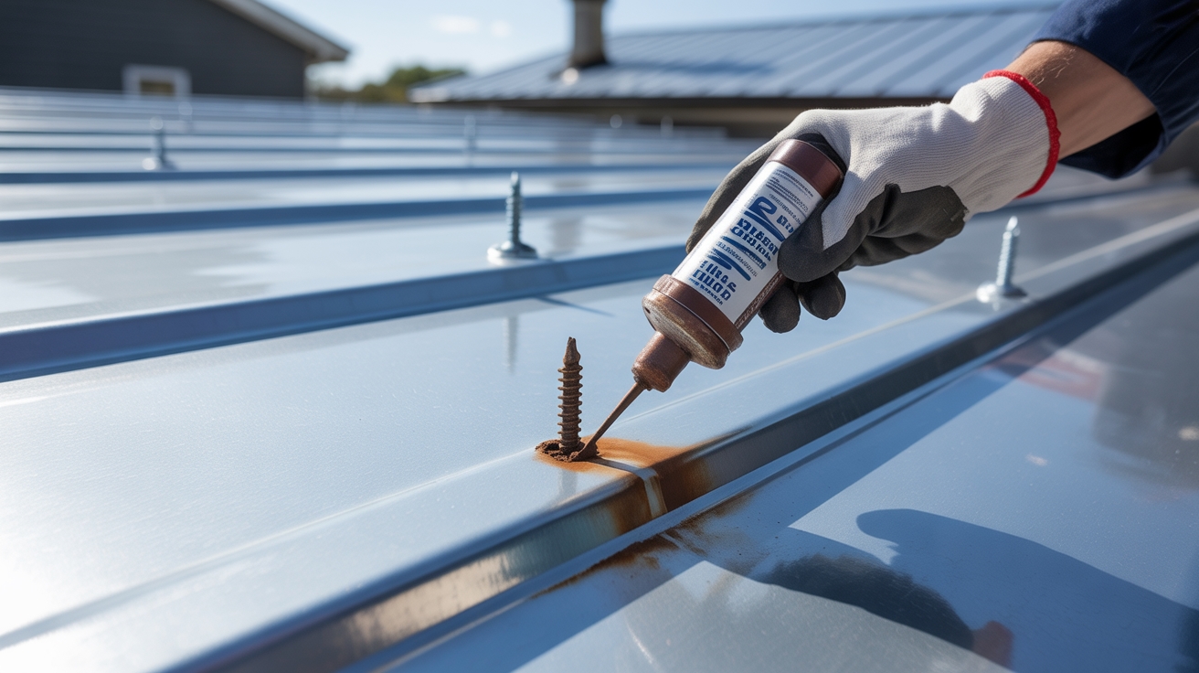 How to Repair Screw Holes in Metal Roof